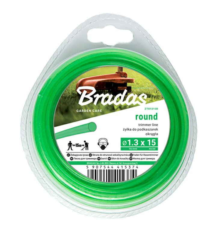 Bradas Żyłka okrągła 2.4x15m