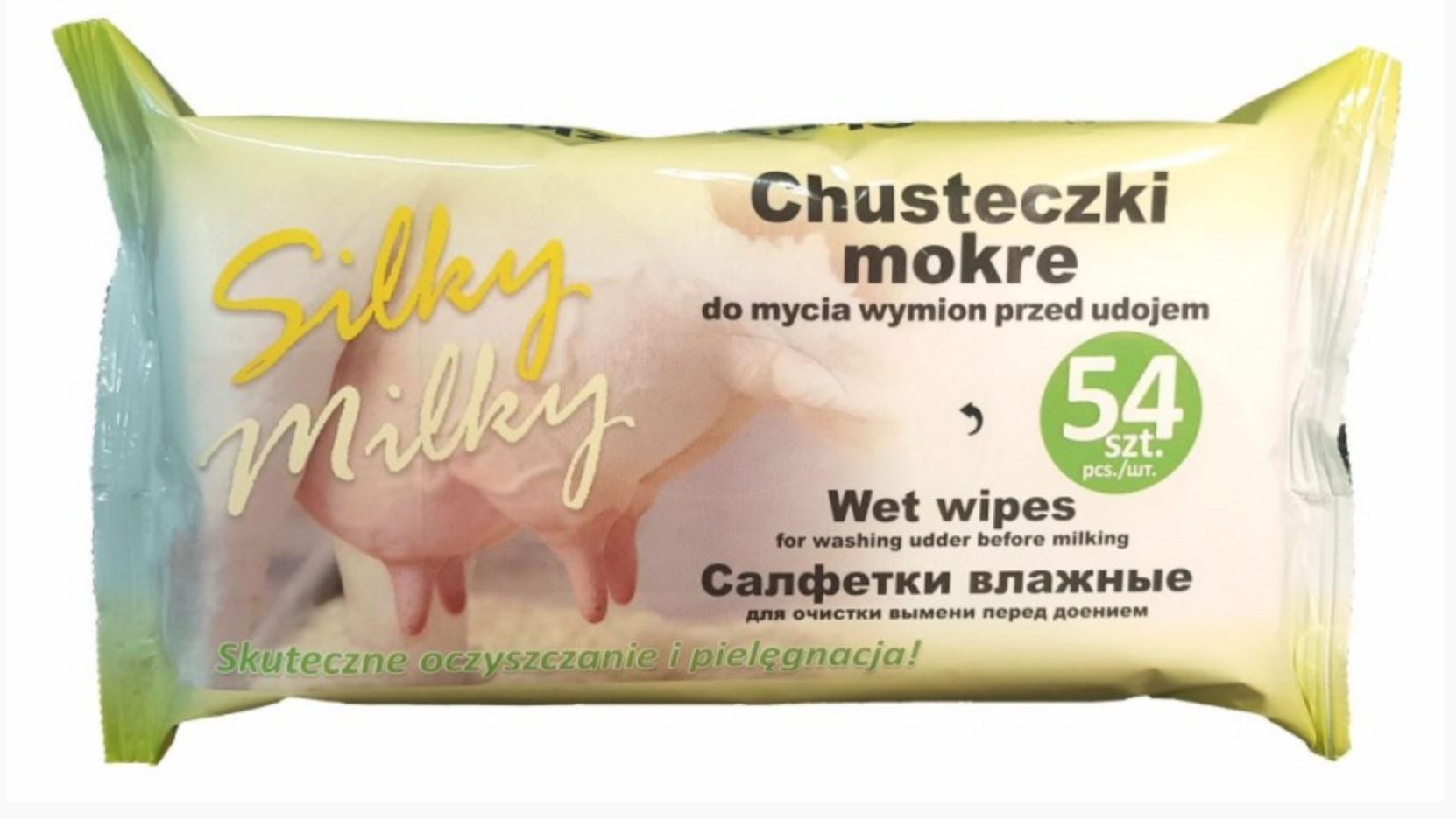 CA-Chusteczki do wymion SilkyMilky 54szt