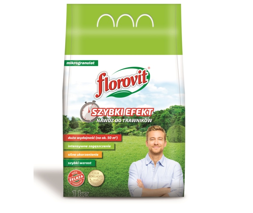 Florovit nawóz trawnik 1kg szybki efekt