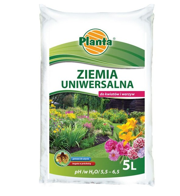 Planta ziemia uniwersalna  5l pH 5.5-6.5