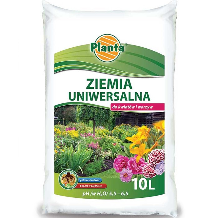 Planta ziemia uniwersalna 10l pH 5.5-6.5