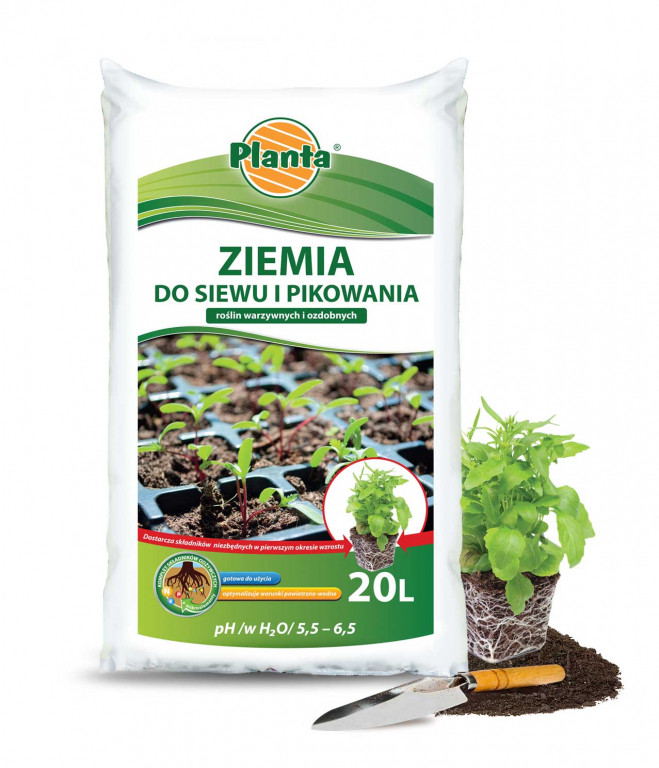 Planta ziemia do wysiewu i pikowania 20l