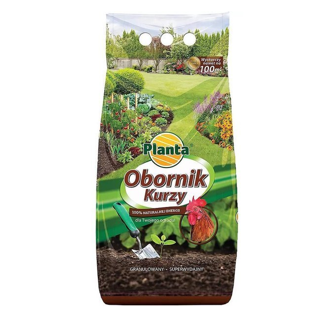 Planta obornik granulowany kurzy 10l