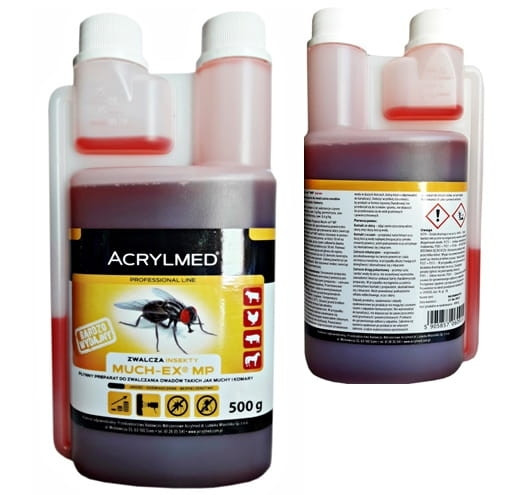 Acrylmed Muchex MP 1kg czerwony