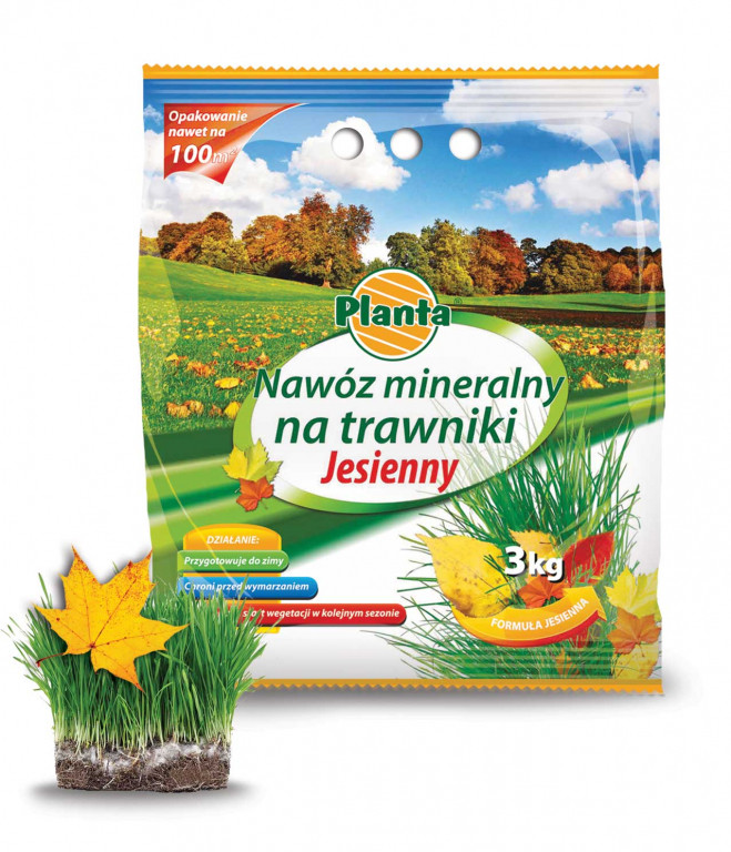 Planta nawóz jesienny trawnik 3kg