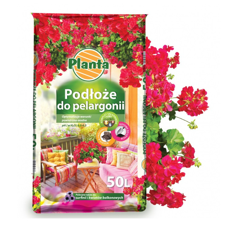 Planta ziemia do pelargonii 50l