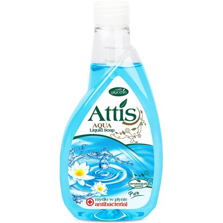 CH-Attis mydło 400ml aqua zapas antybakteryjne