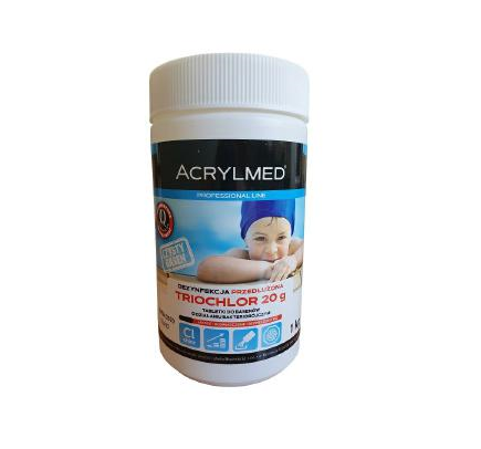 Acrylmed Triochlor 400g tabkletki po 20g