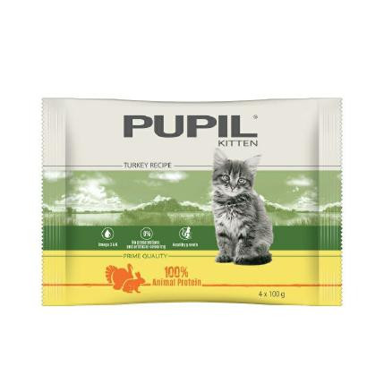 Pupil Premium Kot 4x85g junior indyk/królik