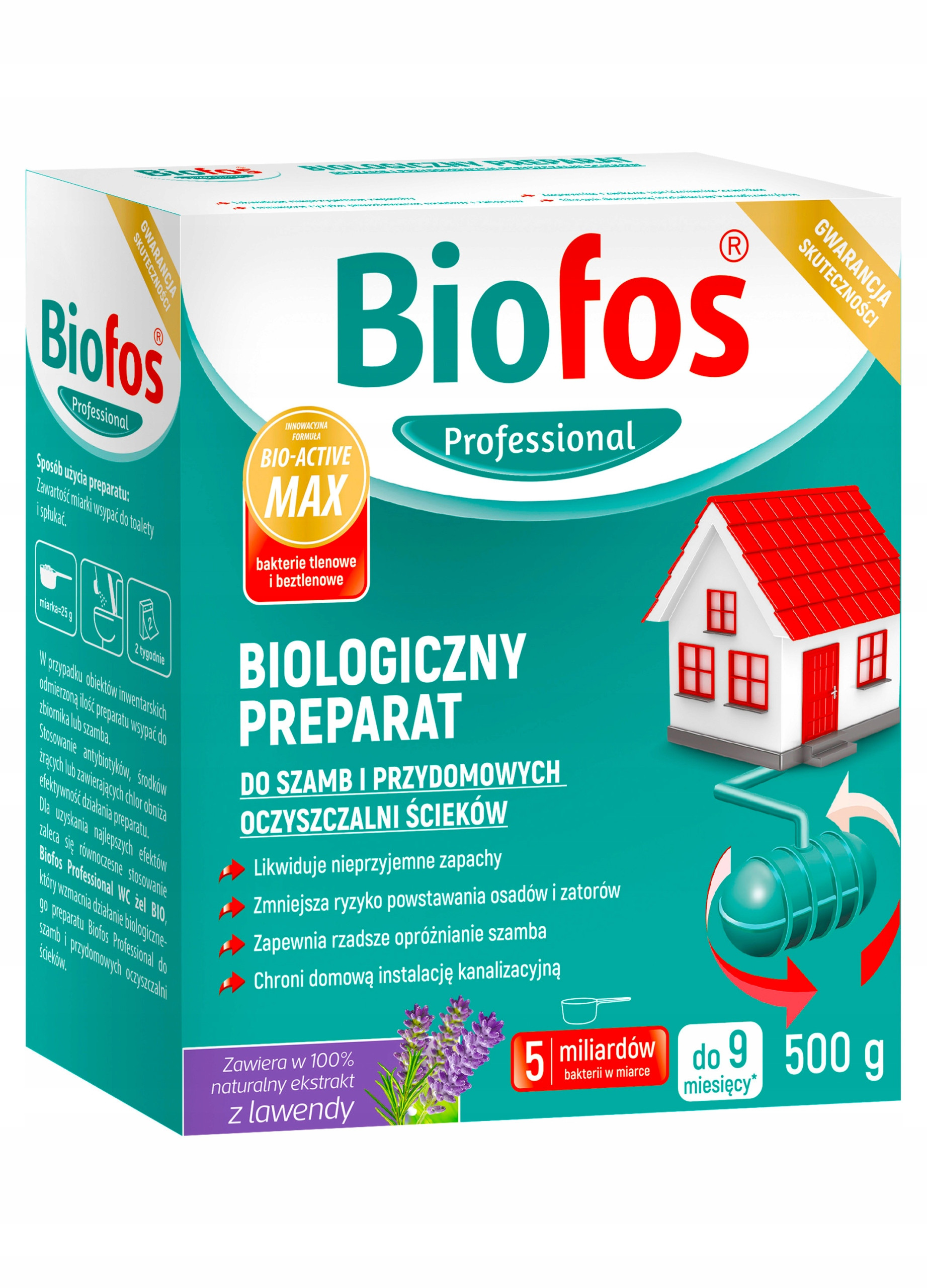 Biofos do szamb 1kg Professional