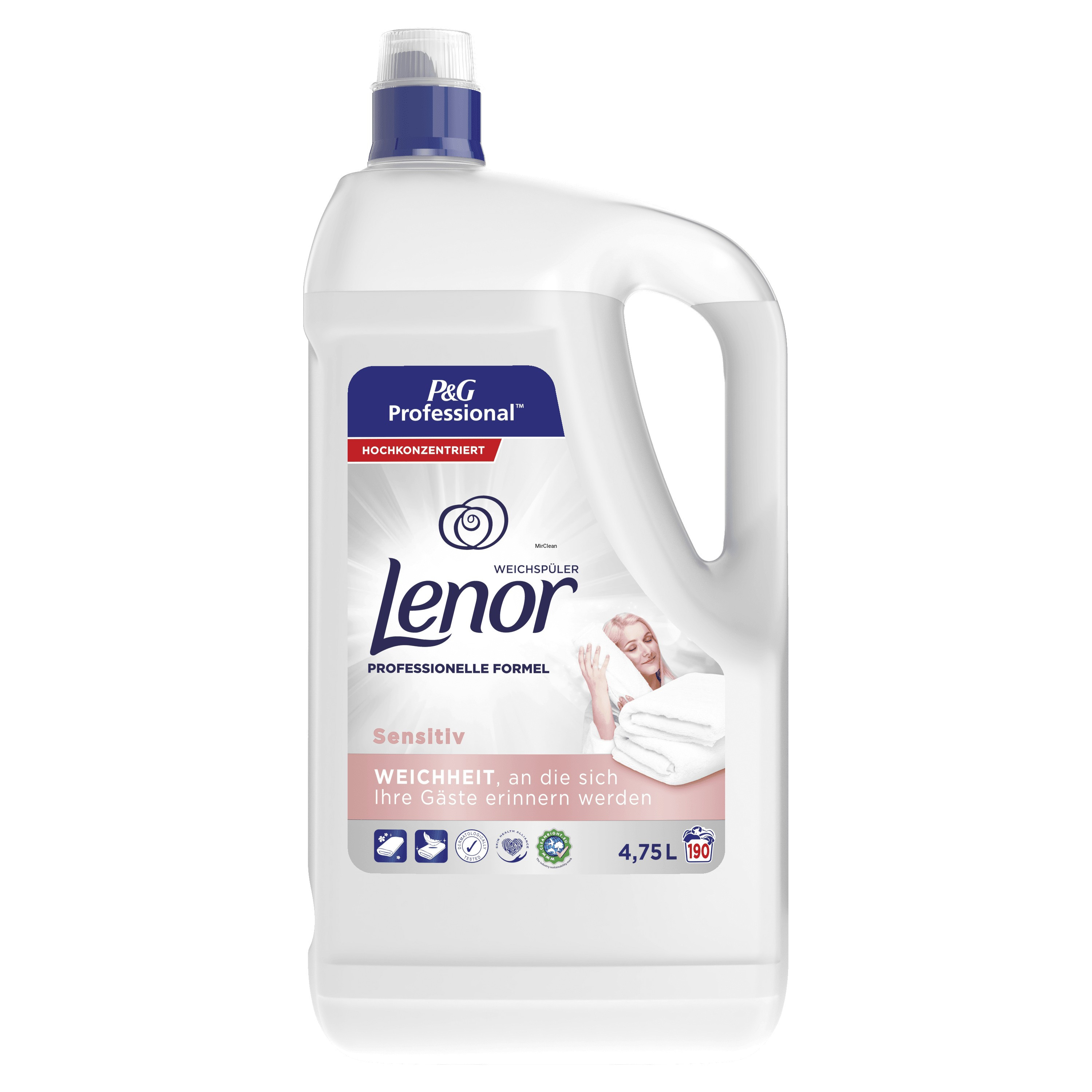 CH-Lenor Professional do płukania 4.75l Sensitive biały