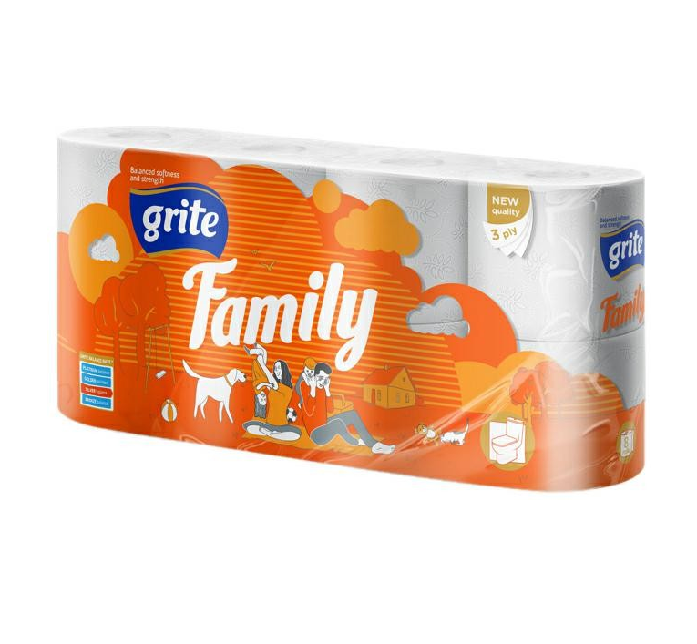 CH-Grite papier toaletowy 16szt. Family