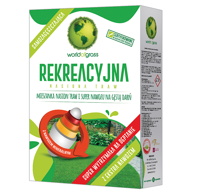 Agronas World of Grass Trawa Rekreacyjna 1kg nr partii PL130/09/10060/M111/A