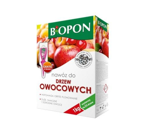 Biopon nawóz drzewa owocowe 1kg