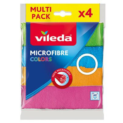 CH-Vileda ścierki Mikrofibre Colors 4szt