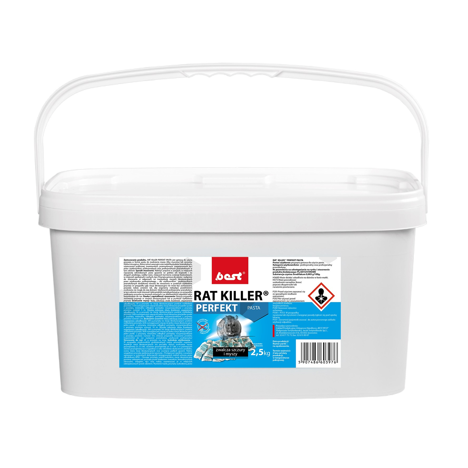 Best Pest Rat killer pasta 2.5kg