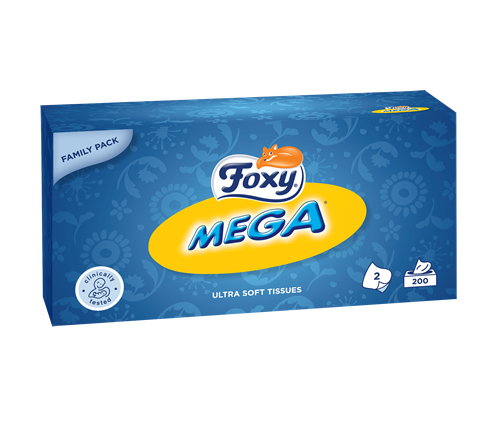 CH-Foxy Mega chusteczki 200szt box