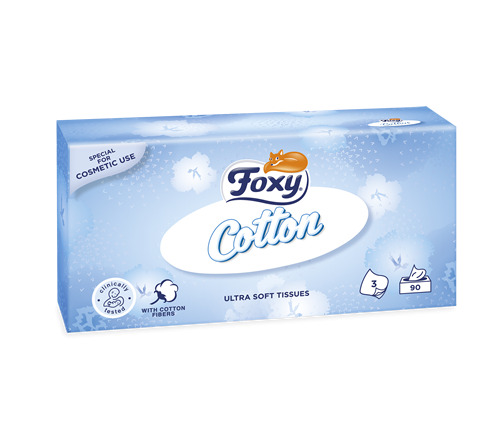 CH-Foxy Cotton chusteczki 60szt box