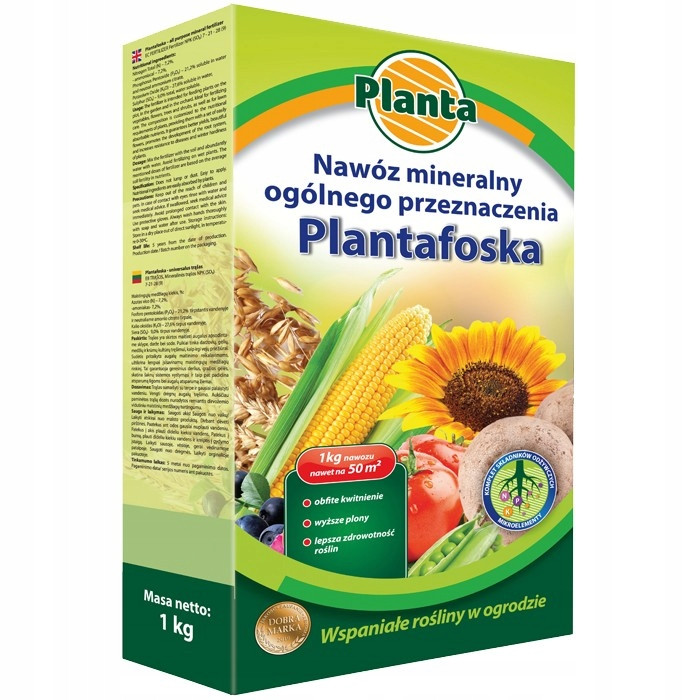 Planta nawóz plantafoska (azofoska)  1kg