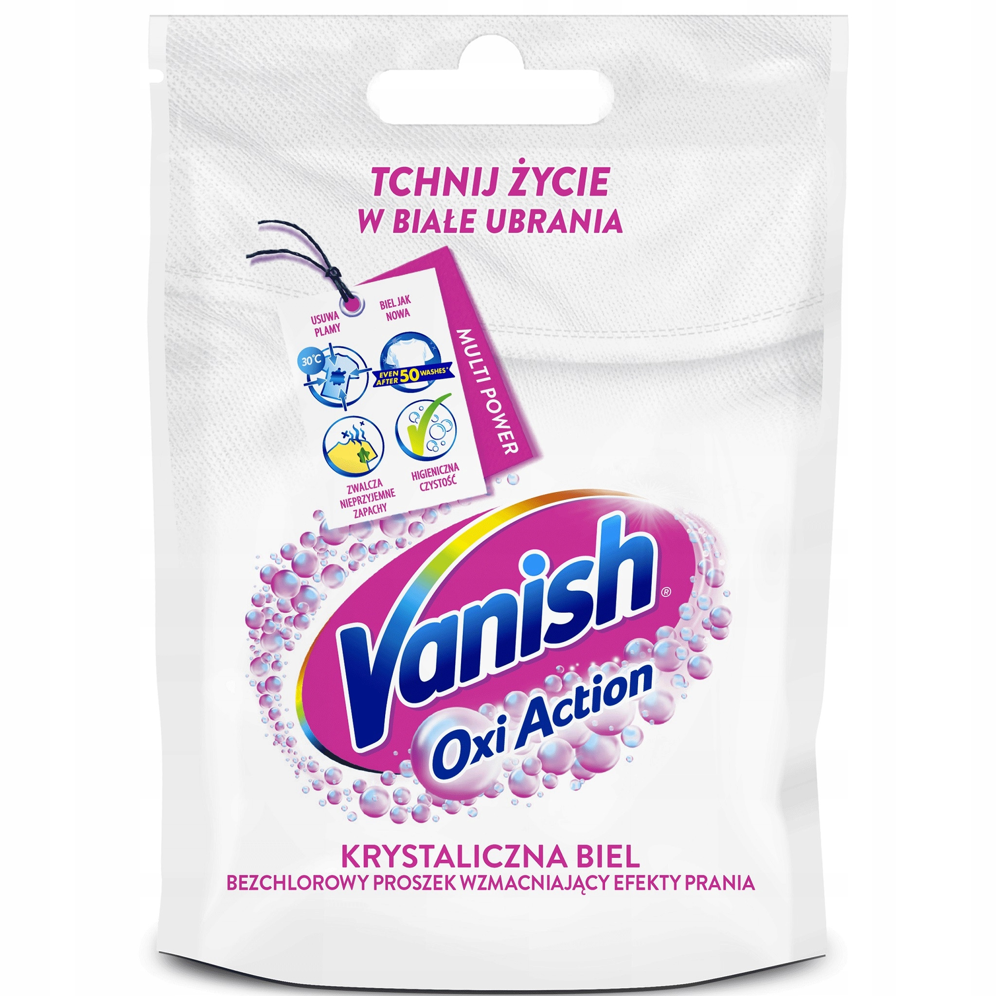 CH-Vanish oxi white 30g odplamiacz w proszku