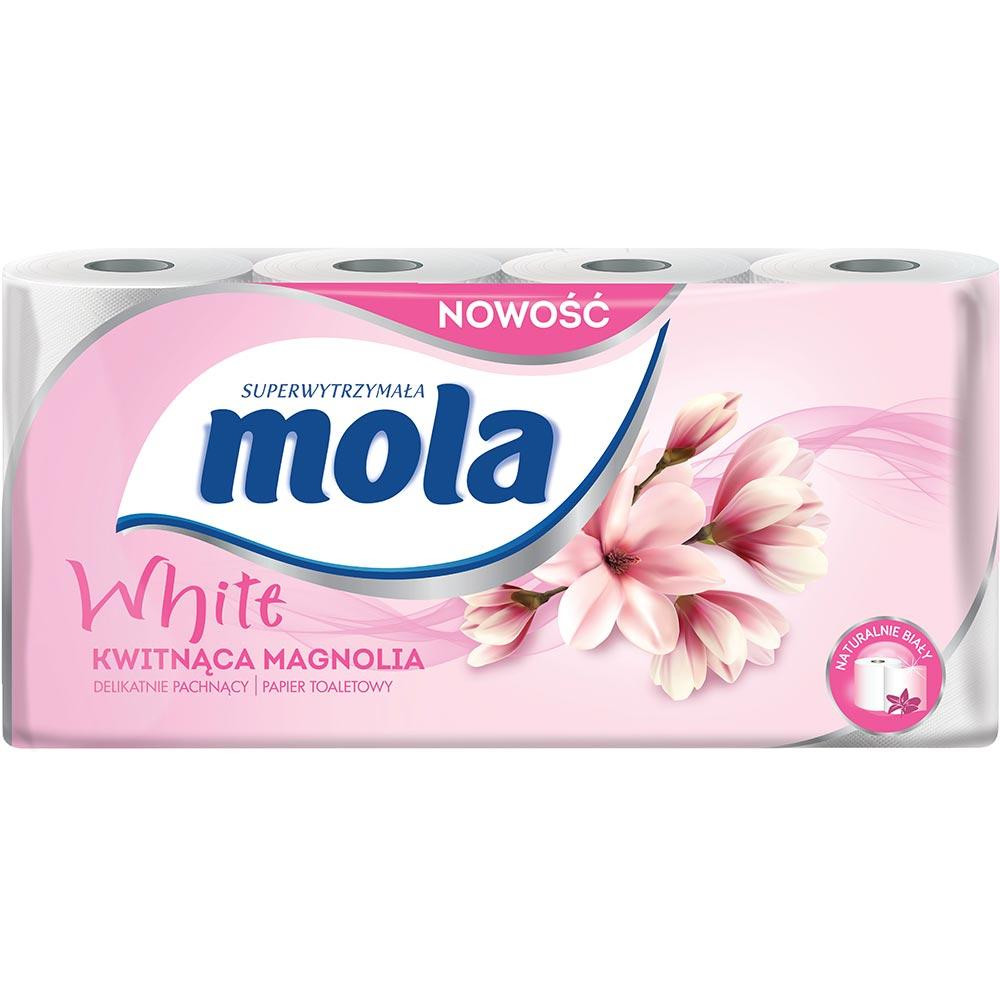 CH-Mola papier toaletowy 8szt biały kwitnąca magnolia