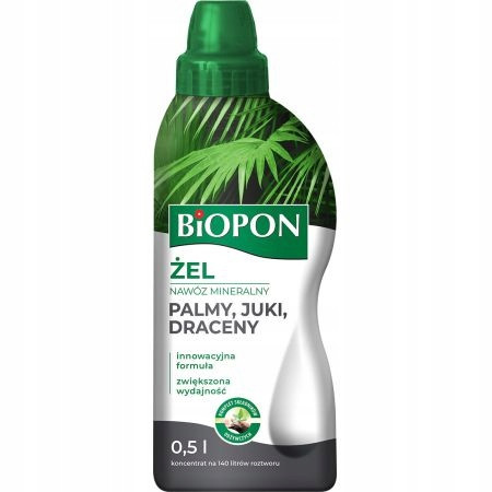 Biopon żel nawóz mineralny juki/palmy/draceny 0.5l