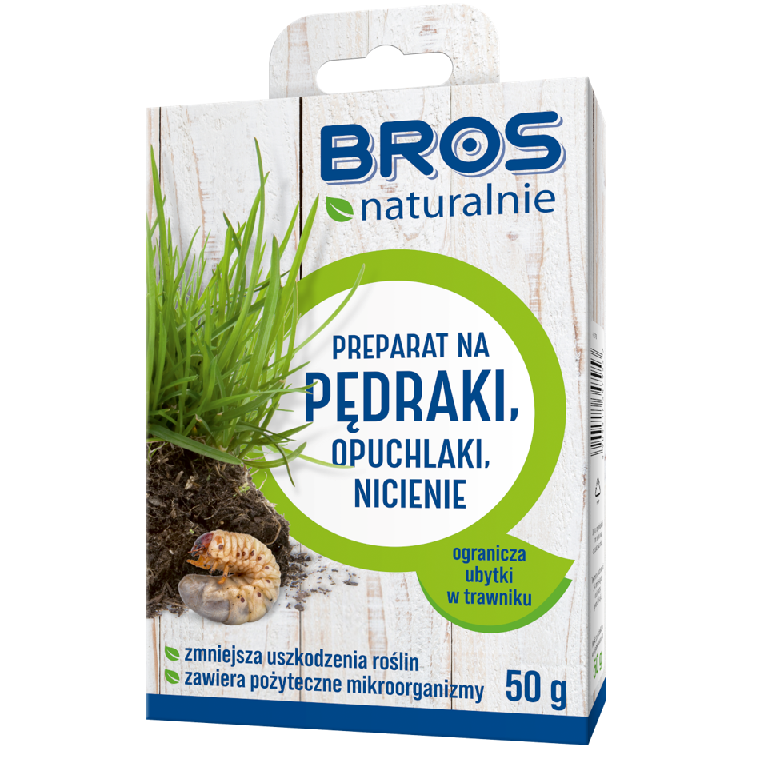 Bros naturalnie preparat na pędraki/nicienie/opuchlaki 50g