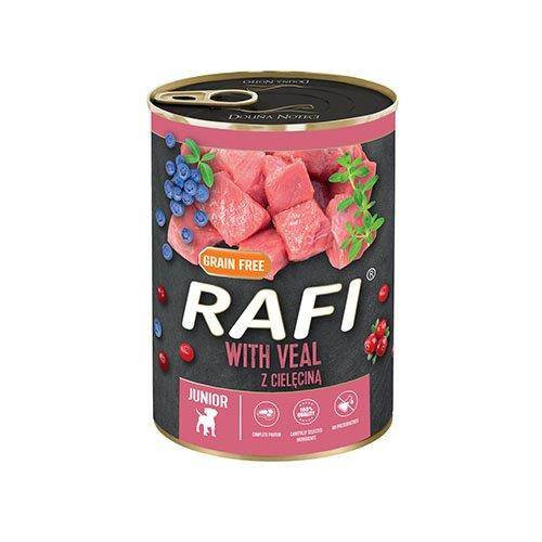 Rafi Junior Pies 400g cielęcina/żurawina/borówka