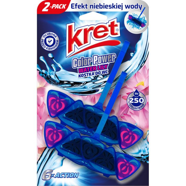 CH-Kret do spłuczki 2x40g Lilia wodna