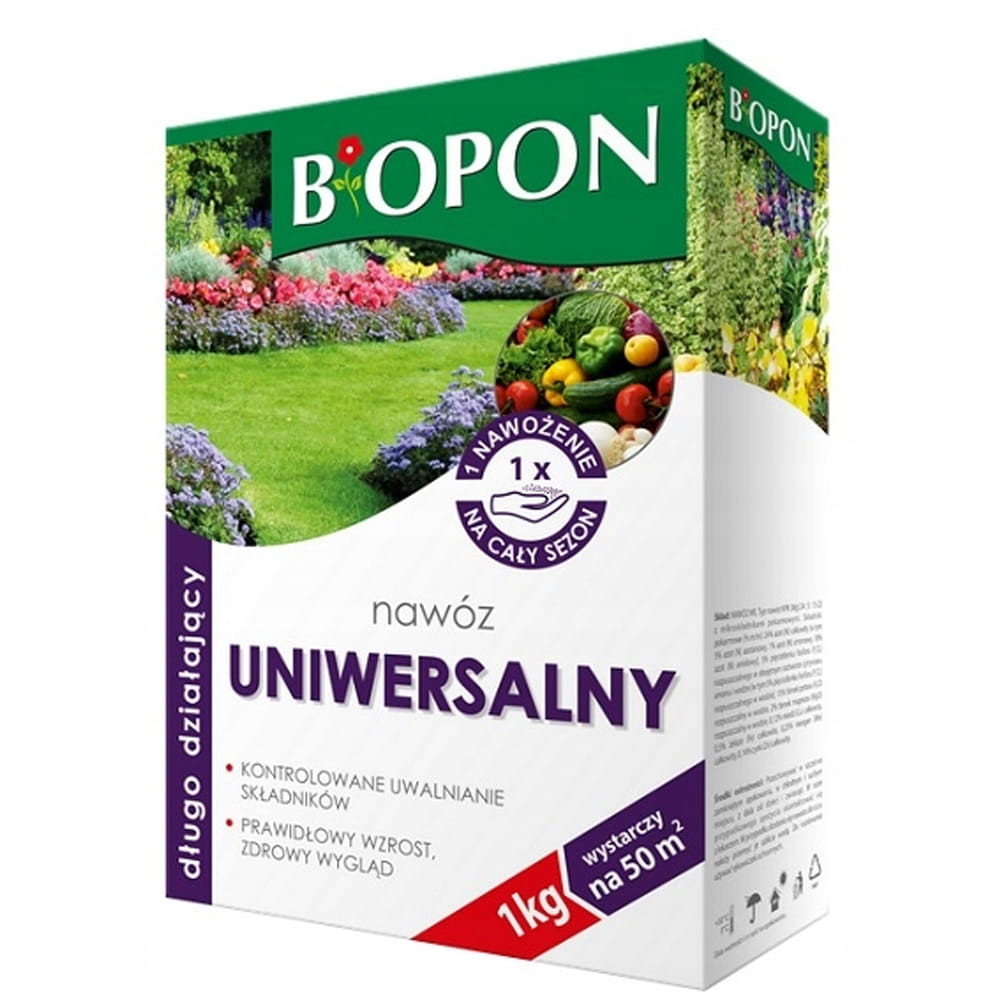 Biopon nawóz długodziałający uniwersalny 1kg