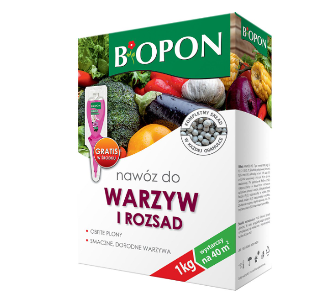 Biopon nawóz warzywa 1kg