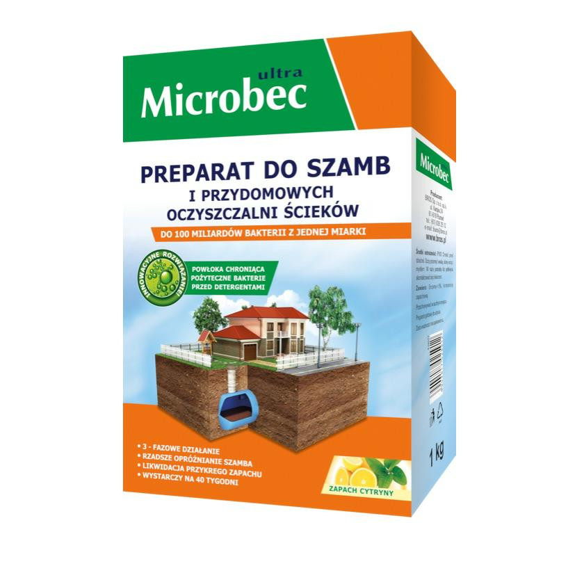 Bros microbec 1kg  preparat do szamb