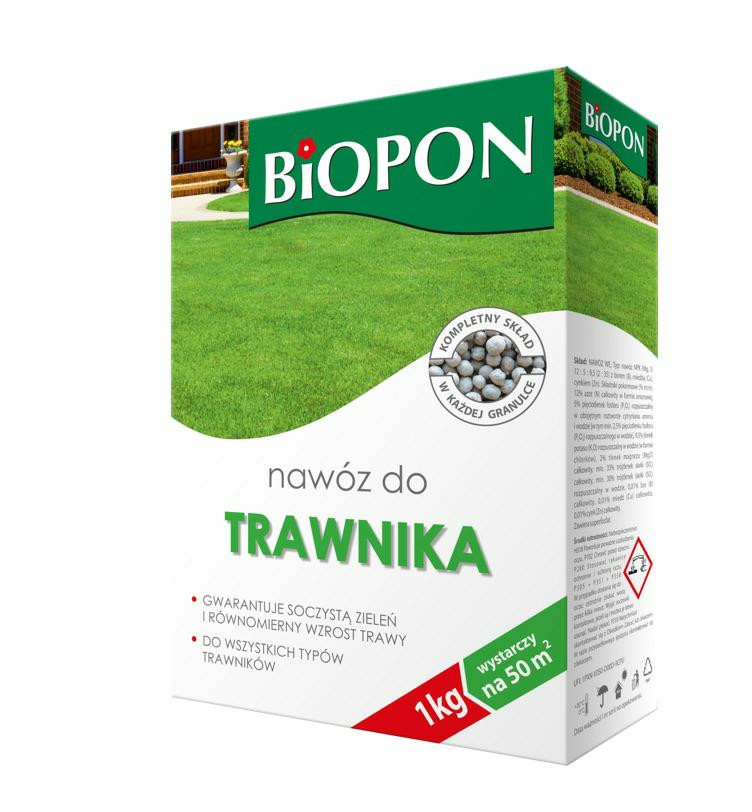 Biopon nawóz trawnik   3kg