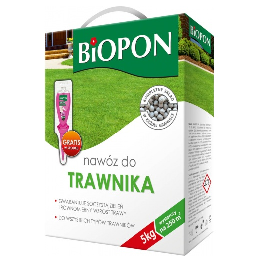 Biopon nawóz trawnik   5kg