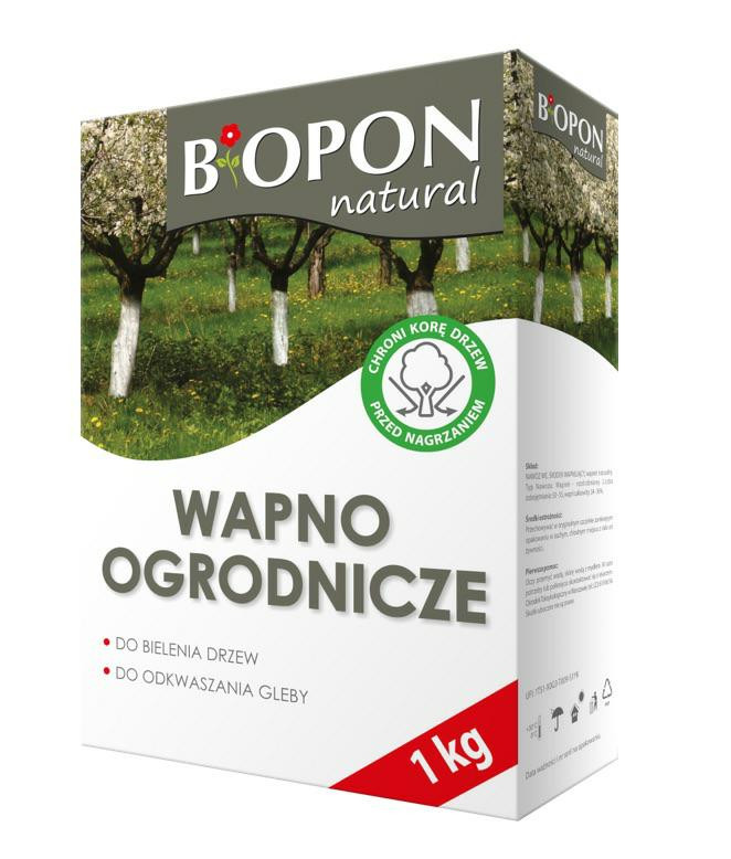 Biopon wapno ogrodnicze 1kg