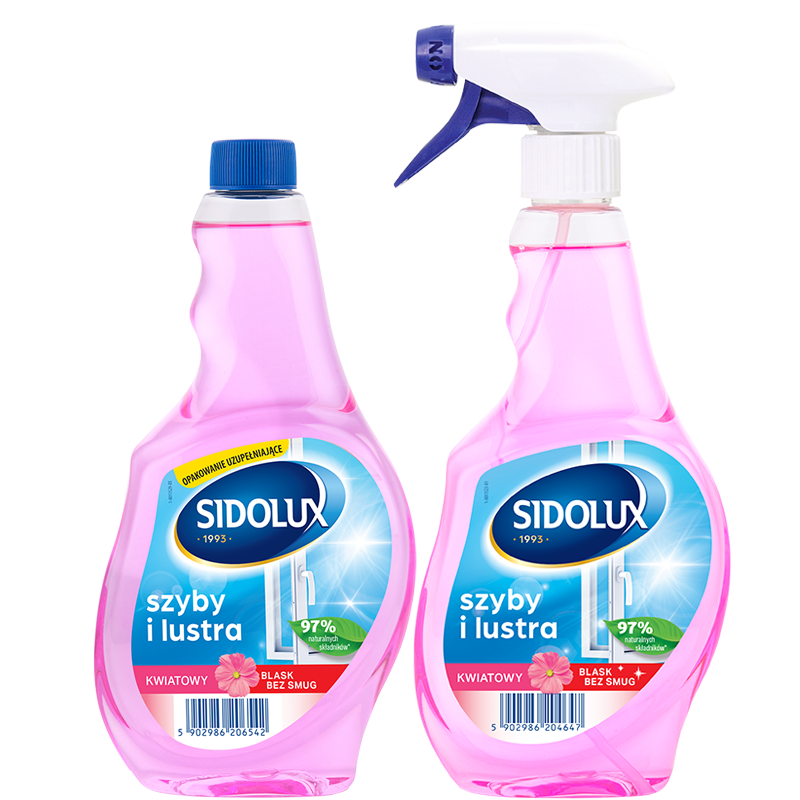 CH-Sidolux 500ml do szyb + 500ml zapas