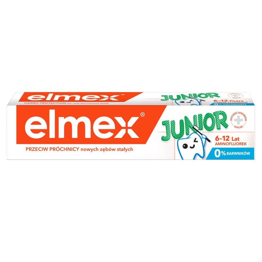 CH-Elmex pasta 75ml junior 6-12 lat