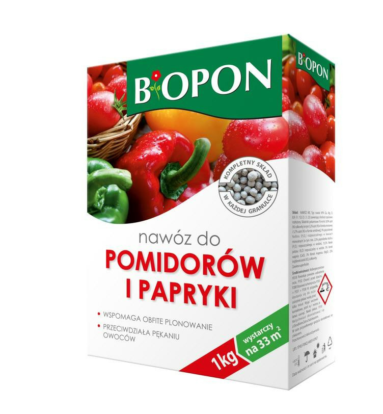 Biopon nawóz pomidory i papryka 1kg