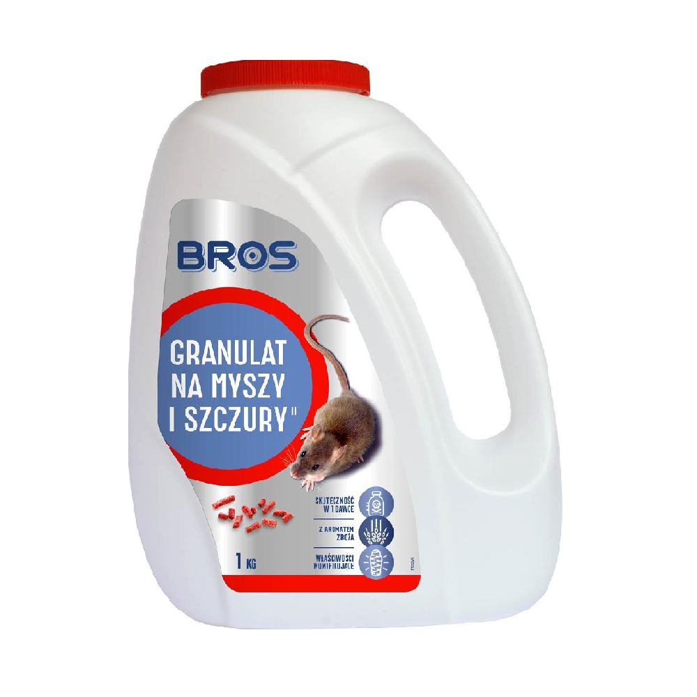 Bros granulat na myszy i szczury 1kg