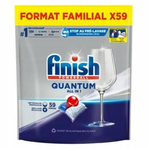 CH-Finish tabletki do zmywarki 59szt AllInOne Quantum