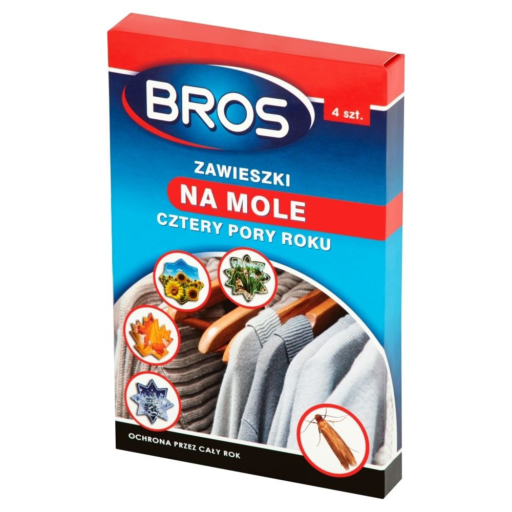 Bros zawieszka na mole 4 pory roku 4szt