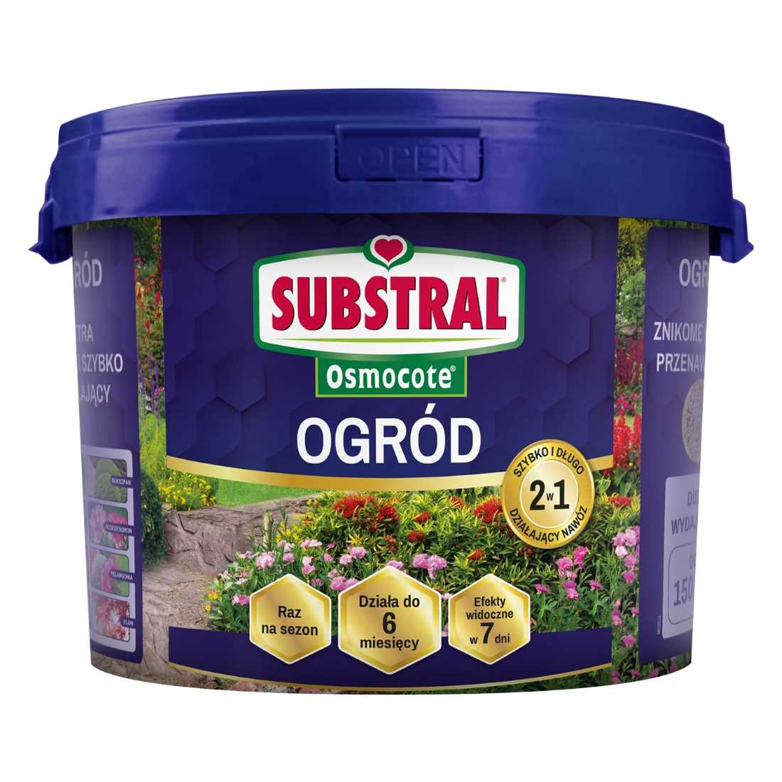 Substral Osmocote nawóz 2w1 długodziałający  Ogród 4.5kg