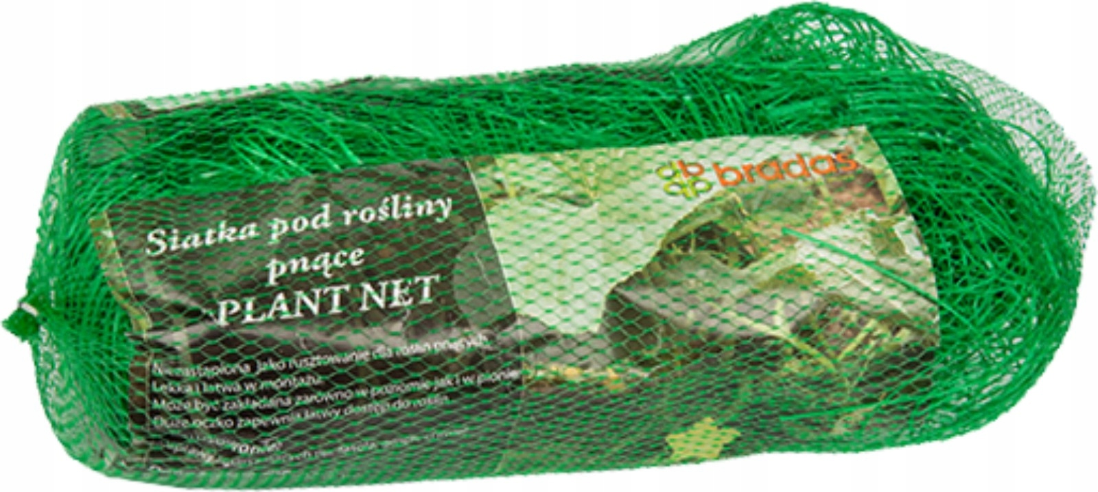 Bradas Siatka na ogórki Plant Net 15x17cm ,  2x10m