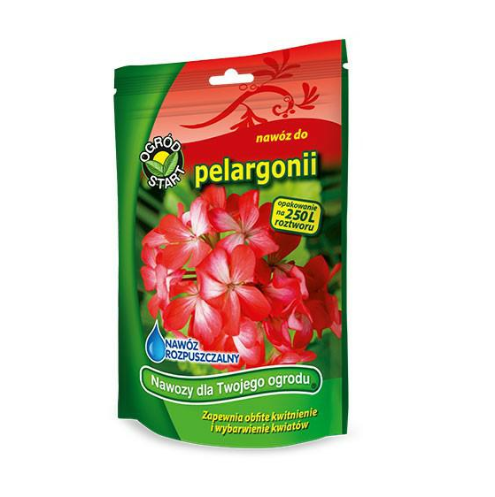 Ogród 250g pelargonia rozpuszczalny